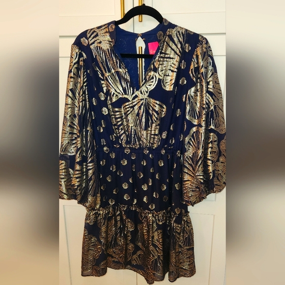 Lilly Pulitzer Joelle Silk Dress - Picture 3 of 3